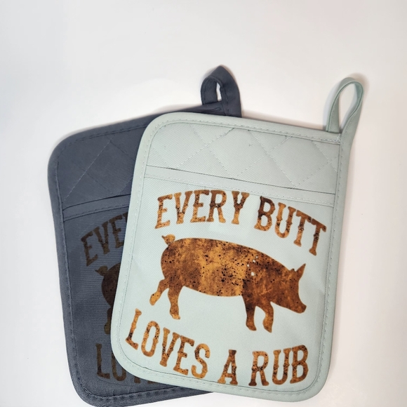 BBQ themed pot holders - Picture 4 of 5